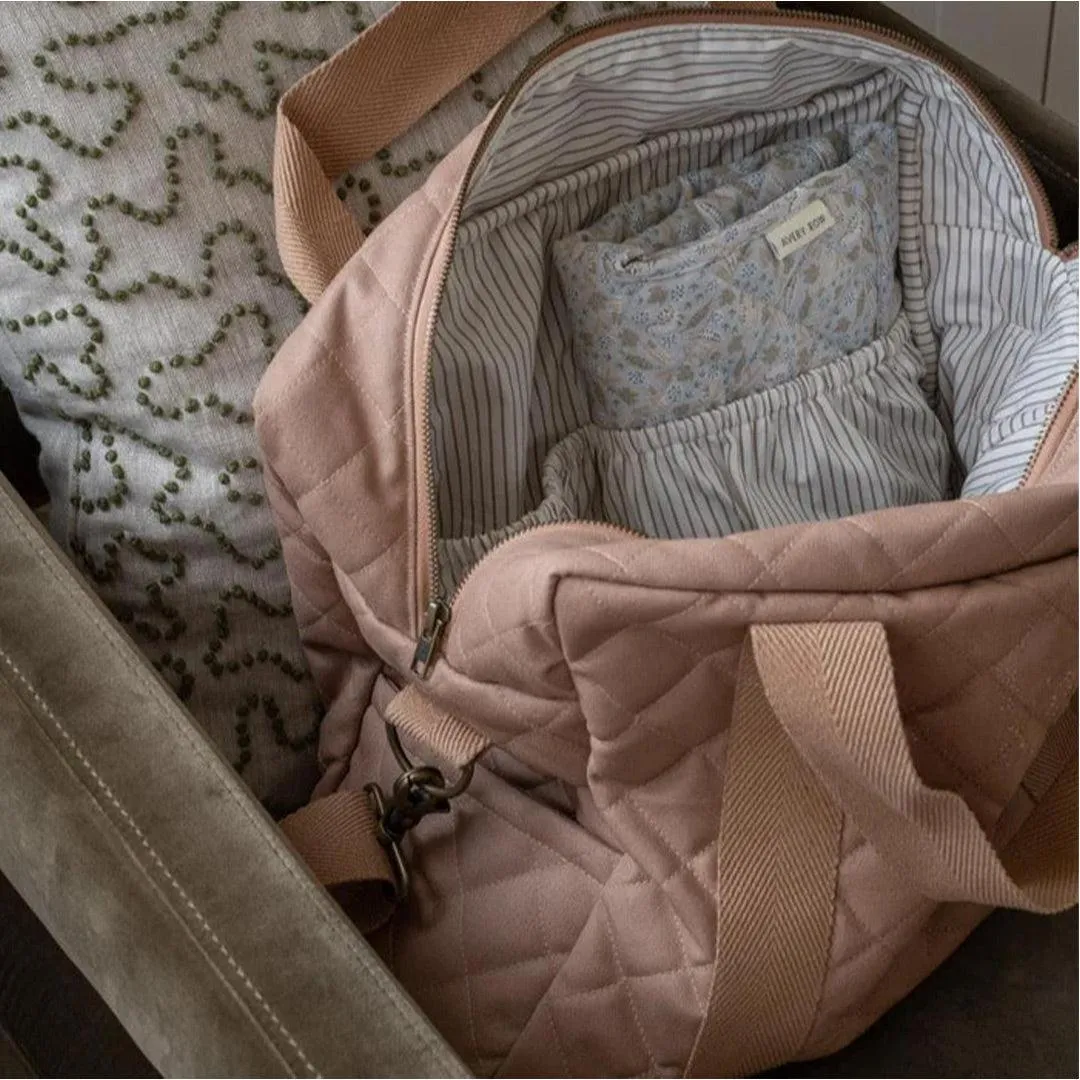 Avery Row Baby Changing Bag - Latte