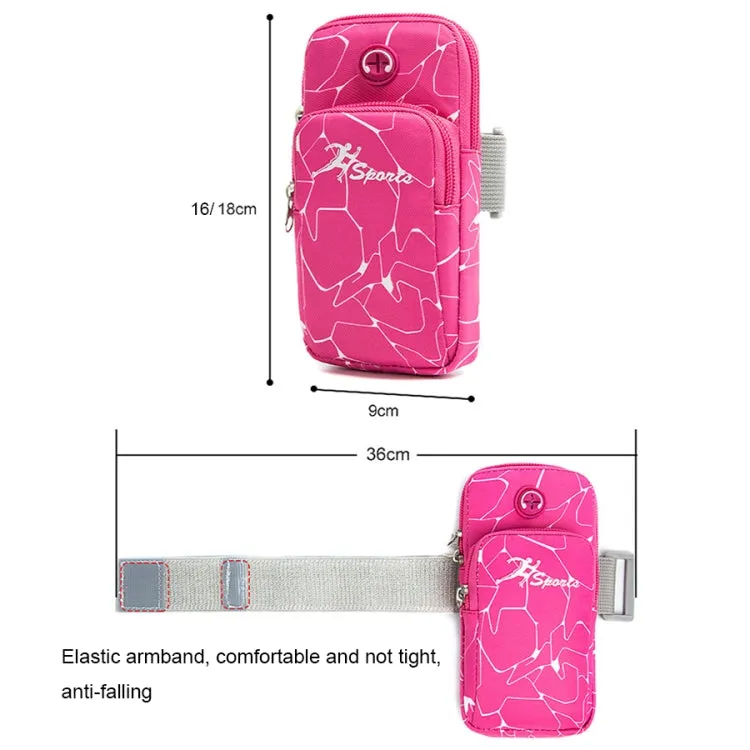 B090 Outdoor Sports Waterproof Arm Bag Climbing Fitness Running Mobile Phone Bag(Small Sky Blue)