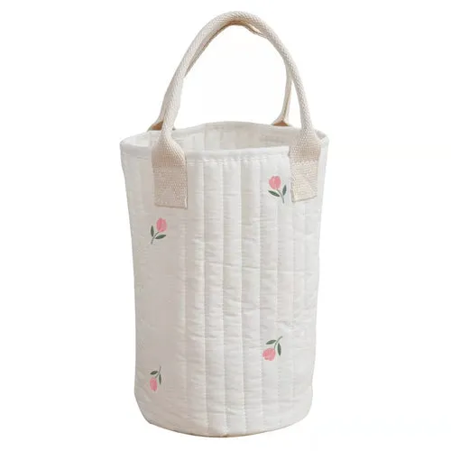 Baby Bottle Storage Embroidered Mommy Handbag