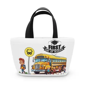 Back To School Lunch Bag, Back to Learning Lunch Bag, Ready for School Lunch Bag. First day Of School.