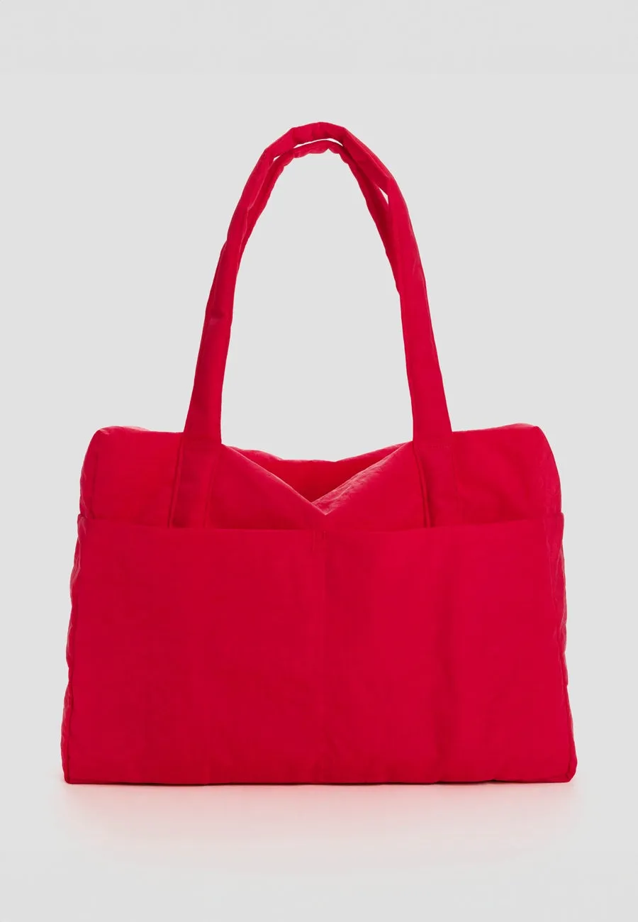 Baggu Cloud Carry-On Candy Apple