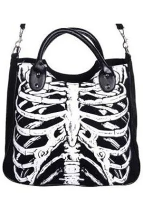 Banned Glow in the Dark Ribcage Bag