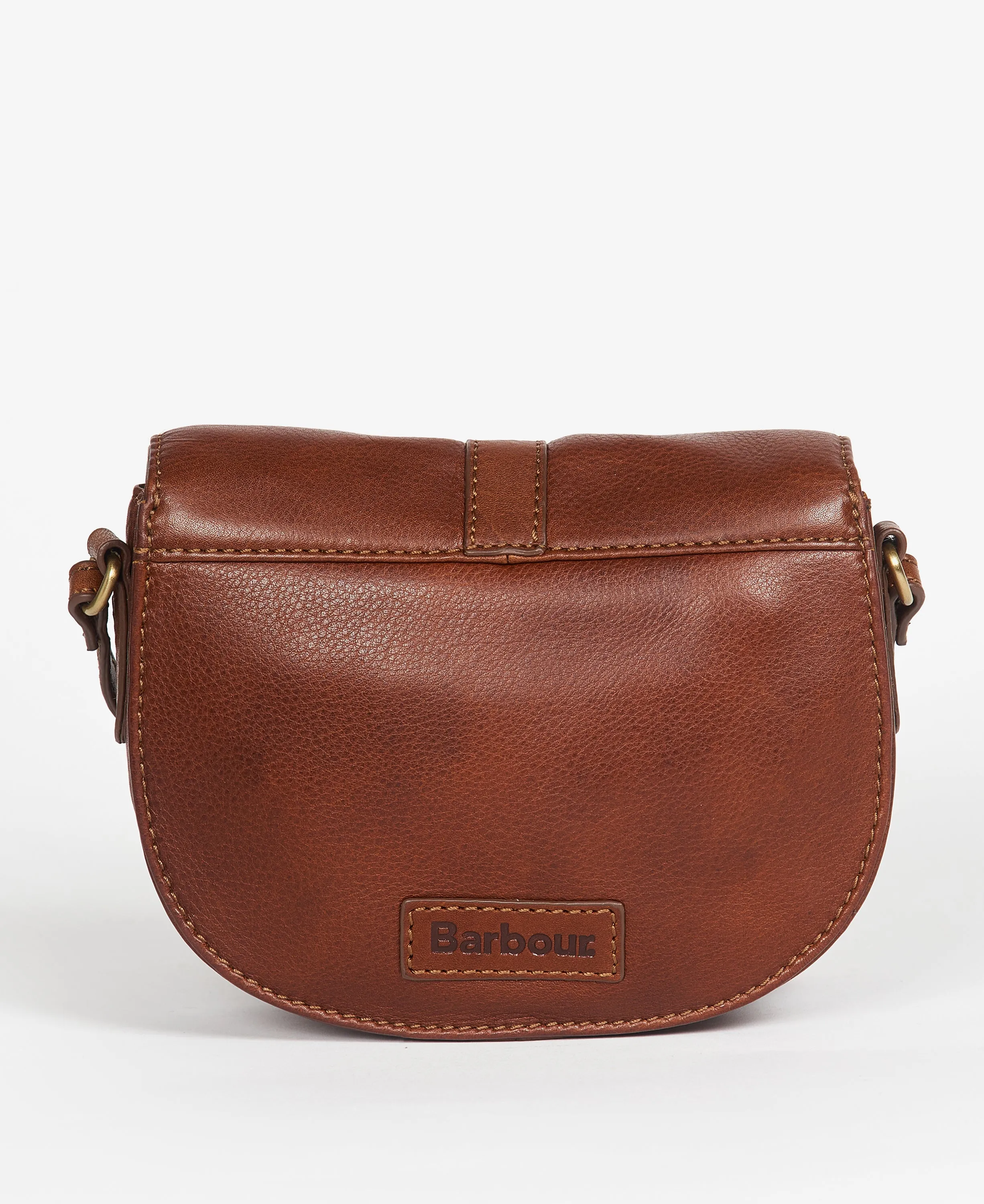 Barbour Laire Leather Saddle Bag