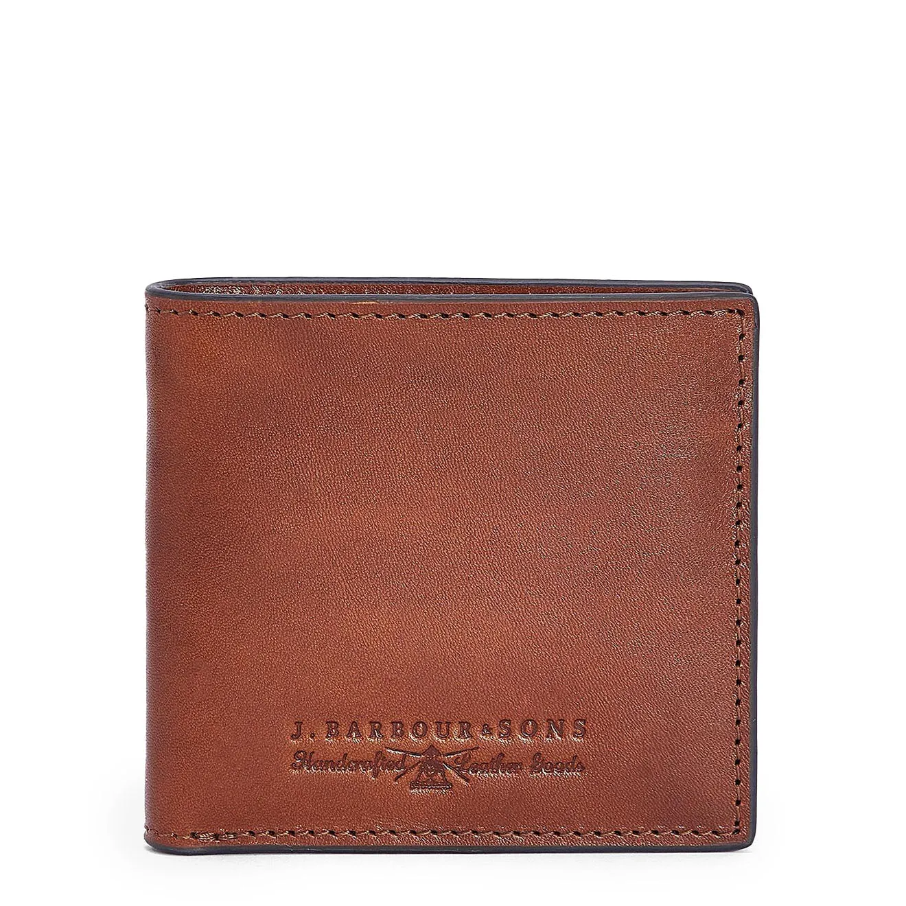 Barbour Torridon Leather Wallet Cognac