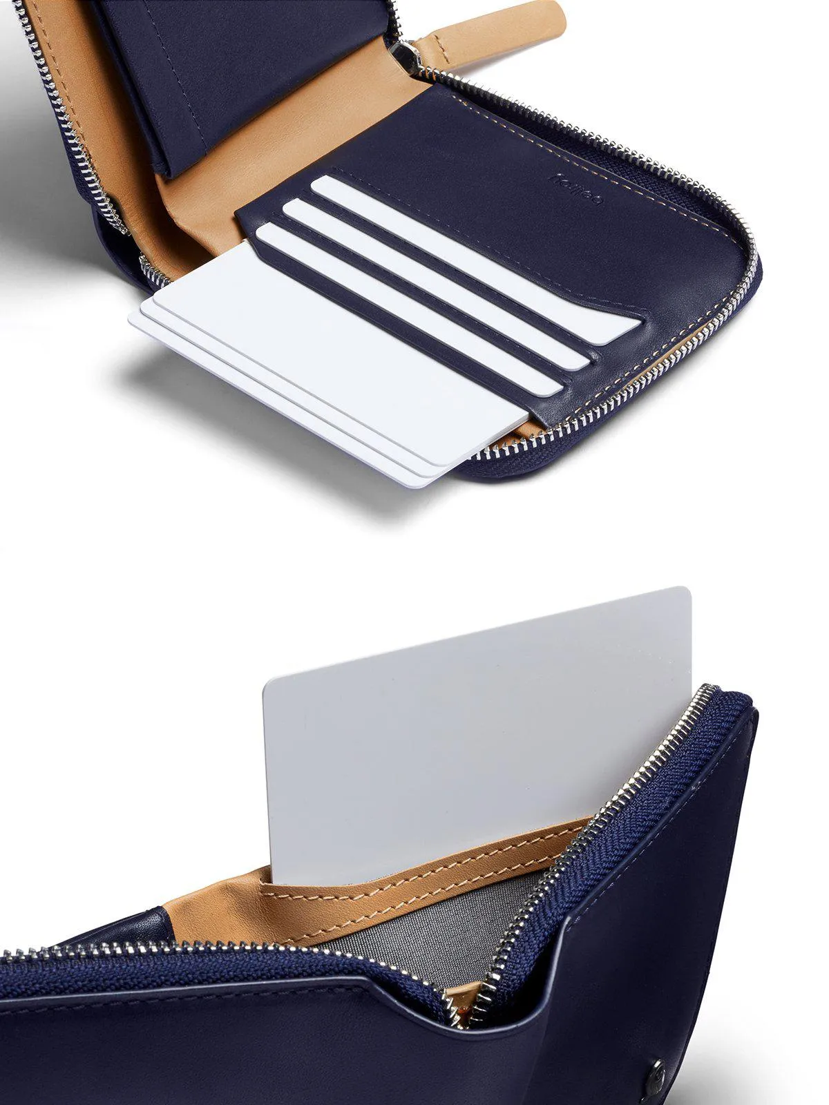 Bellroy Zip Wallet Navy RFID