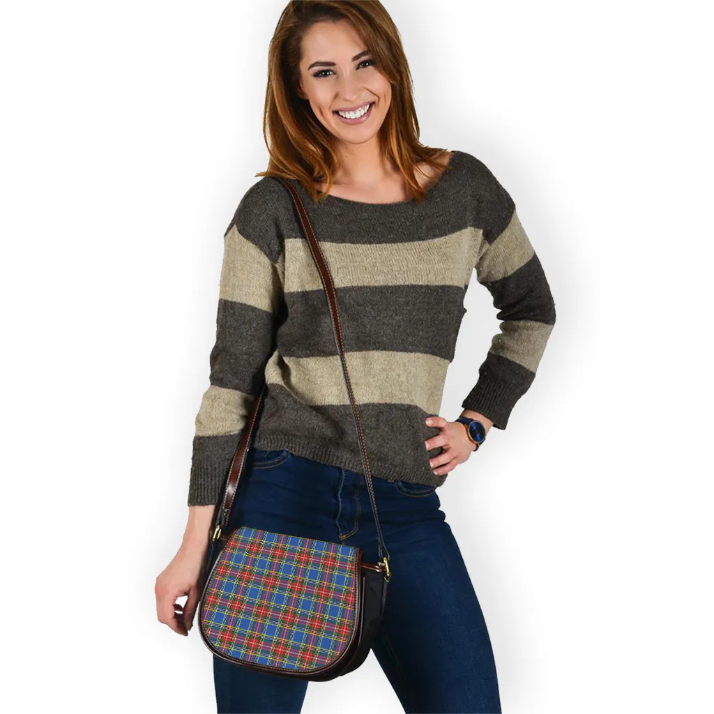 Bethune Tartan Saddle Bag