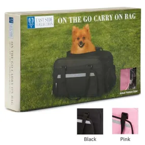 Black Pet Carry On Bag