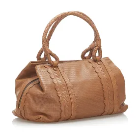 Bottega Veneta Intrecciato Leather Handbag (SHG-18825)