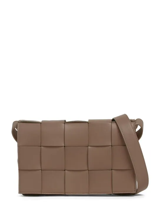 Bottega Veneta   Small Cassette leather crossbody bag 