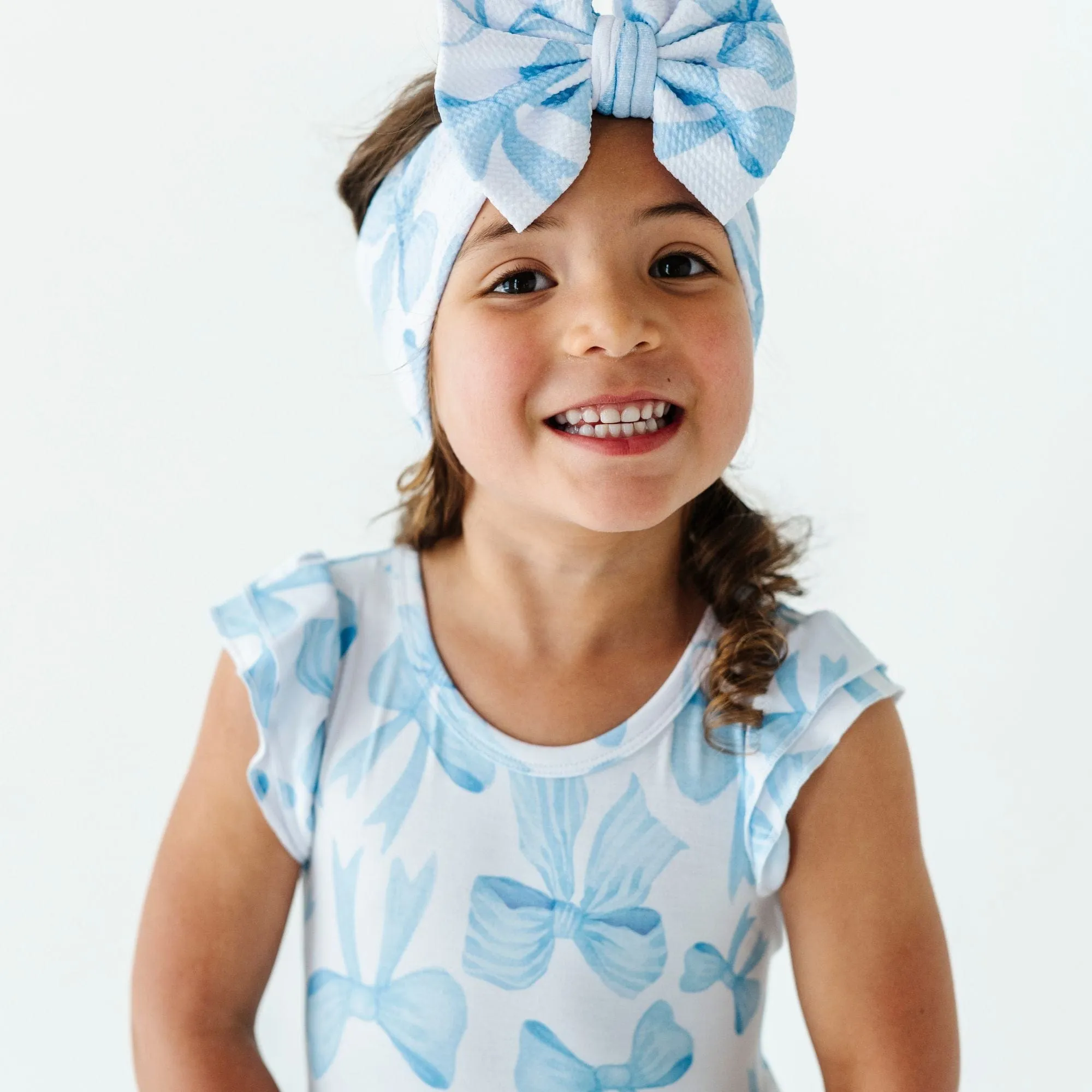 Bow Sweet Bow Girls Party Dress