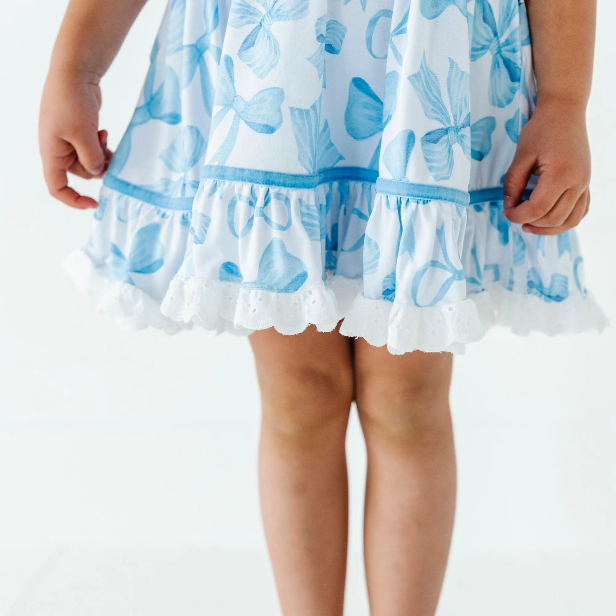 Bow Sweet Bow Girls Party Dress