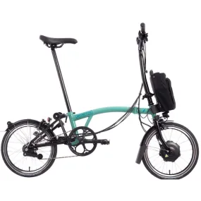 Brompton H6L Electric Folding Bike - Turkish Green