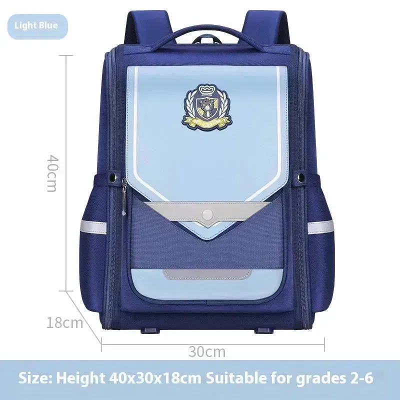 Burden-reducing Spine Protection School Bag Children School Backpack for Kids for Boy and Girl