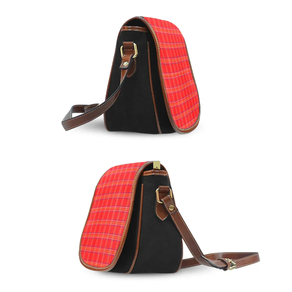 Burnett Modern Tartan Saddle Bag