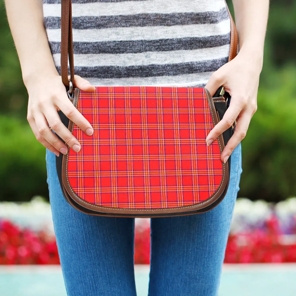 Burnett Modern Tartan Saddle Bag