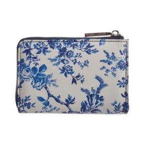 Butterfly Garden Zip Corner Wallet