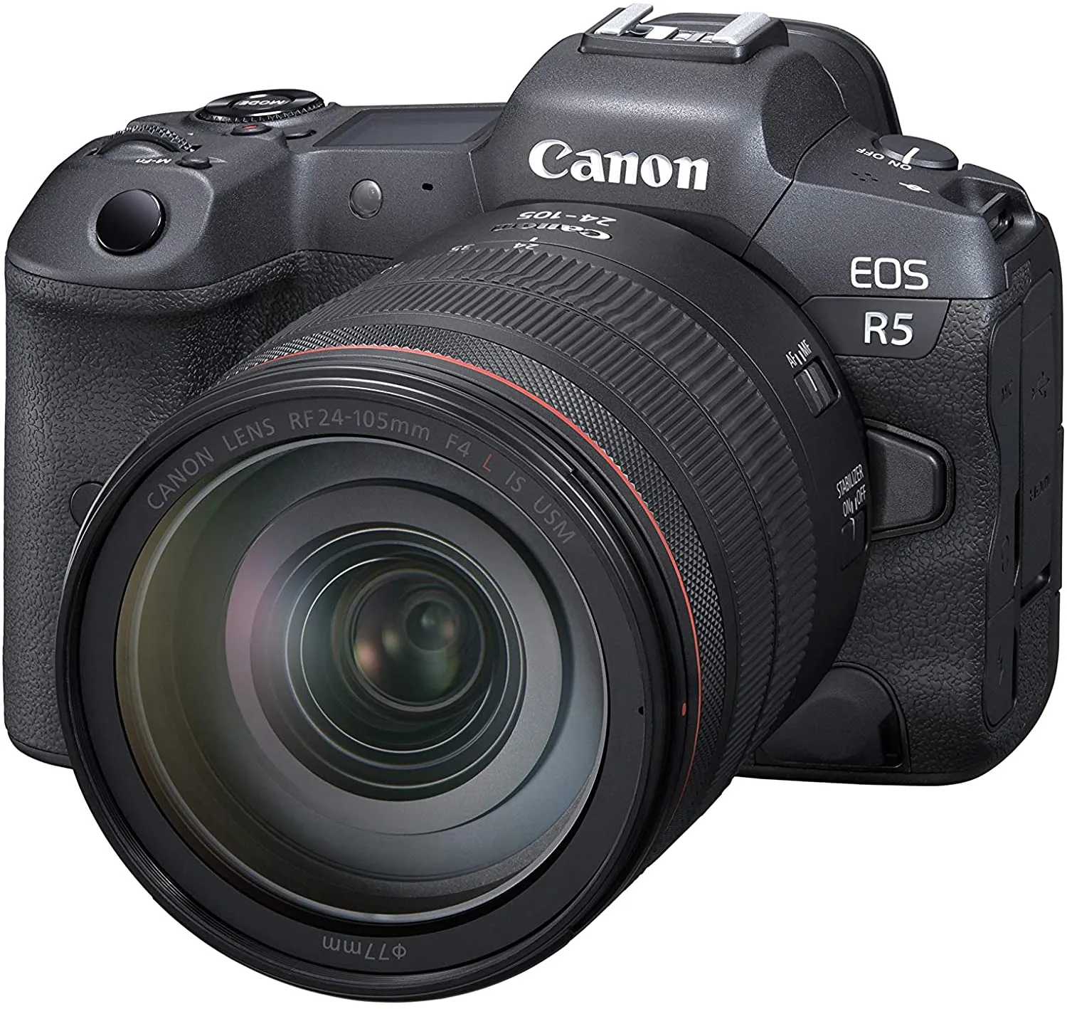 Canon EOS R5 Mirrorless Digital Camera with 24-105mm f/4L Len