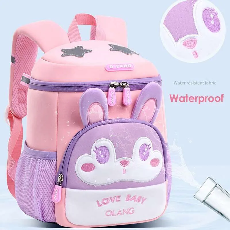 Children's Schoolbag Waterproof Neoprene material cute