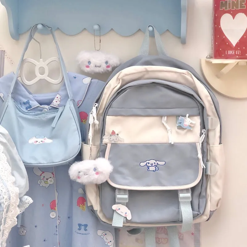 Cinnamoroll blue backpack