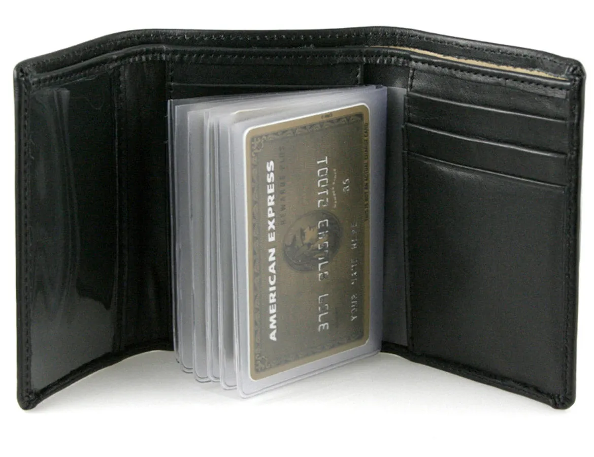 Clear Plastic Wallet Windows