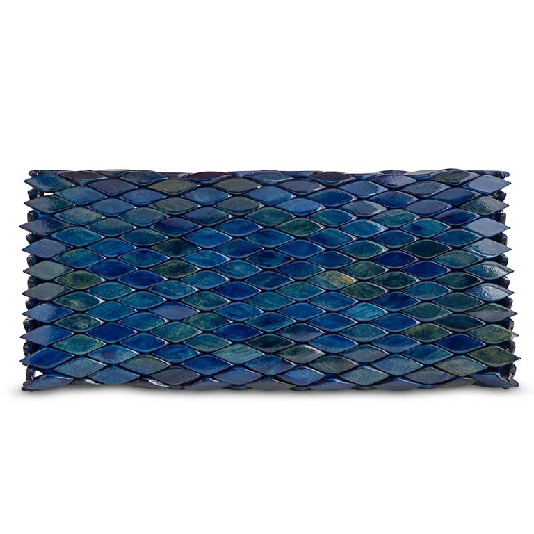 Clutch Purse, Copacabana - Blue