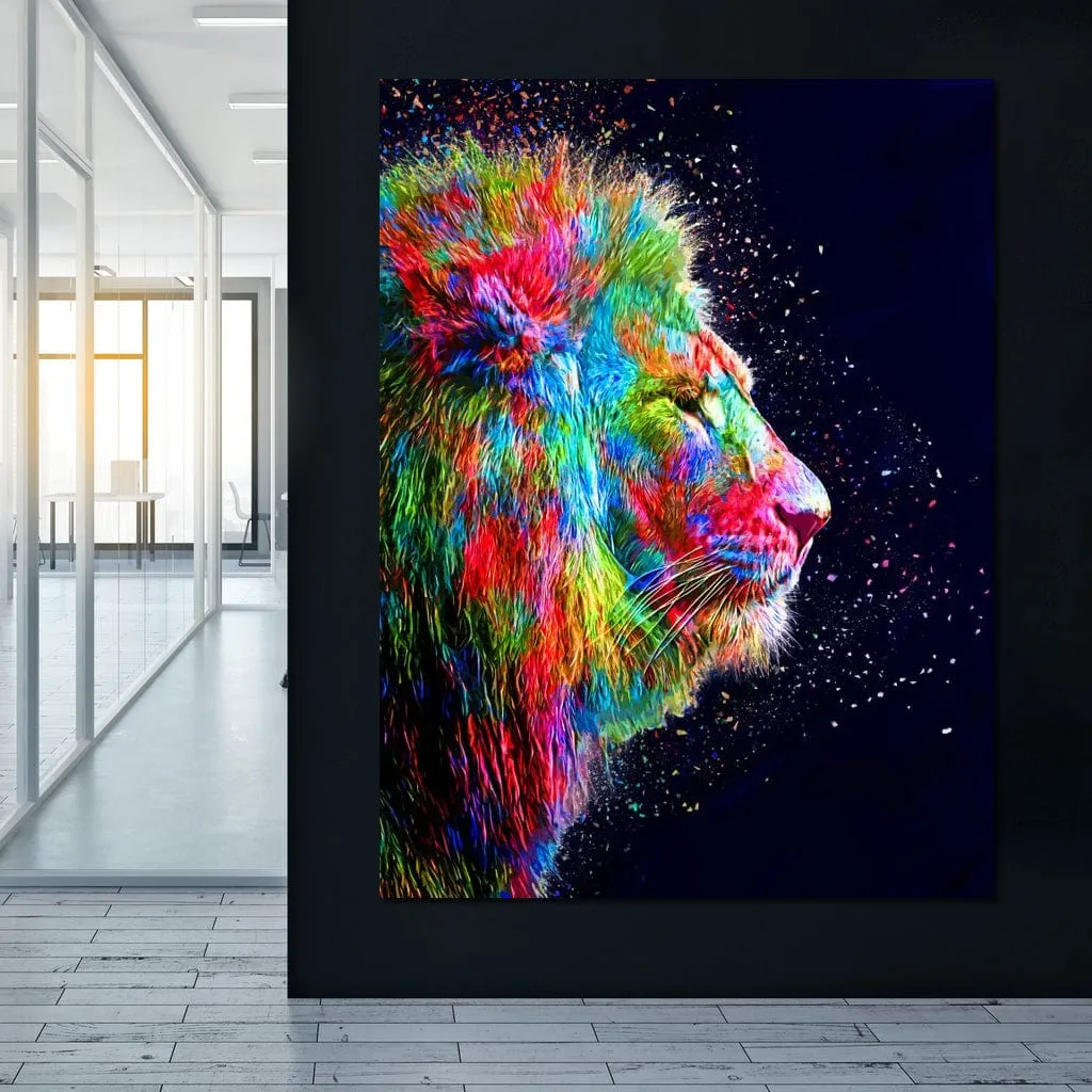 Colored Lion - Milos Karanovic