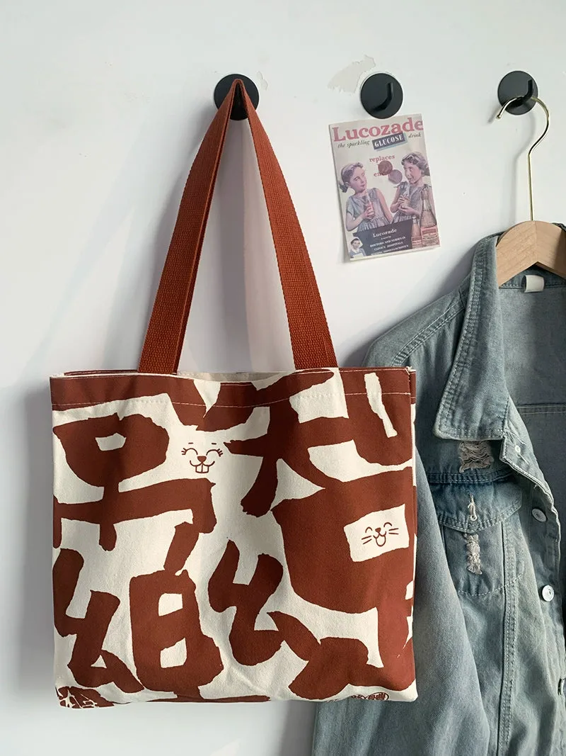 Contentment Changle Canvas Bag