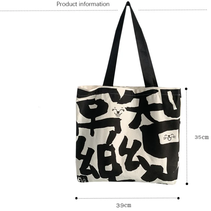 Contentment Changle Canvas Bag