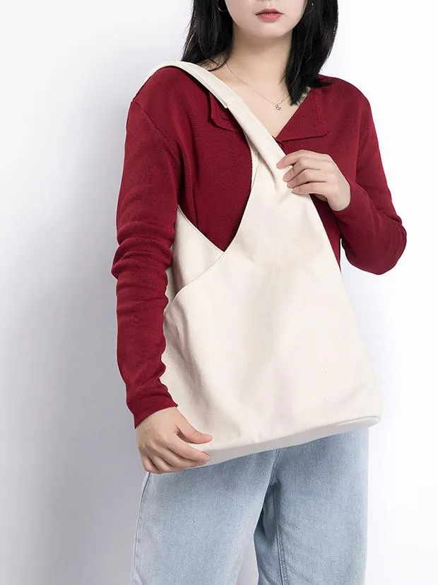 Cotton Canvas Hobo Bag Canvas Hobo Bags Thick Canvas Bag Womens