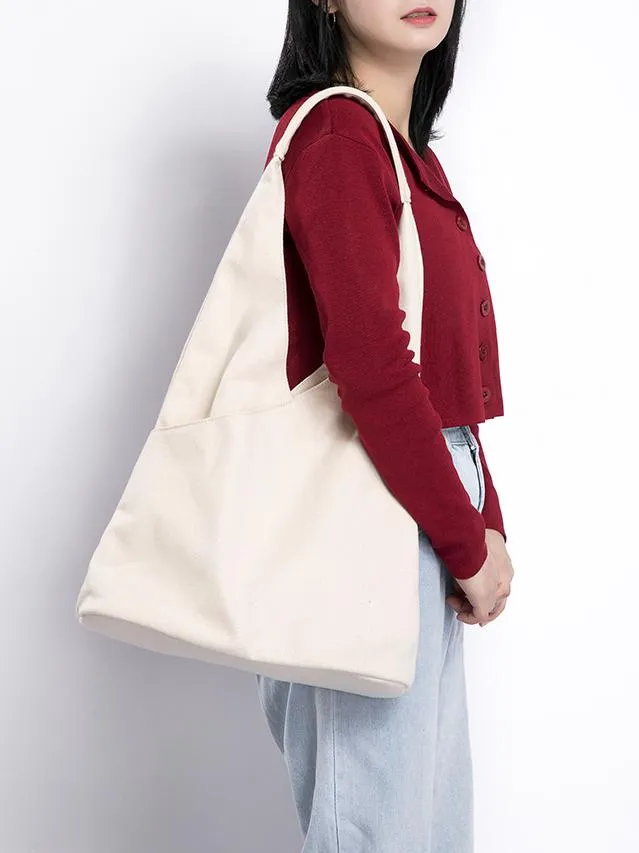 Cotton Canvas Hobo Bag Canvas Hobo Bags Thick Canvas Bag Womens