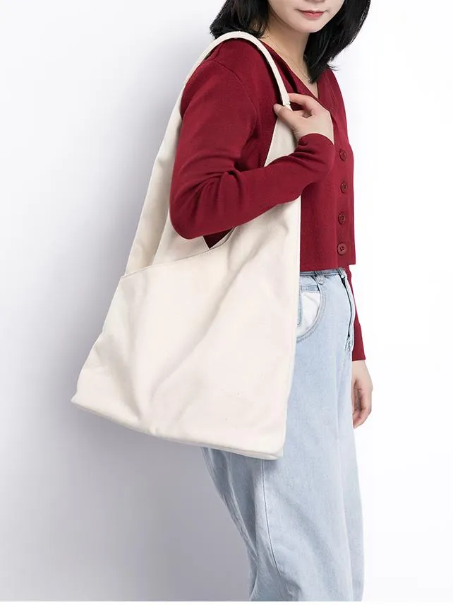 Cotton Canvas Hobo Bag Canvas Hobo Bags Thick Canvas Bag Womens