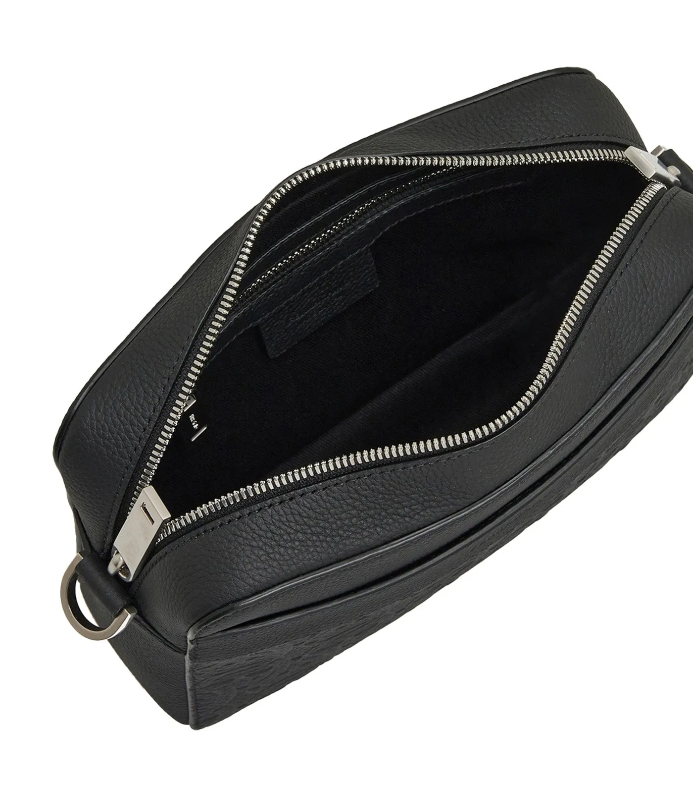 Crossbody Bag Calfskin Black