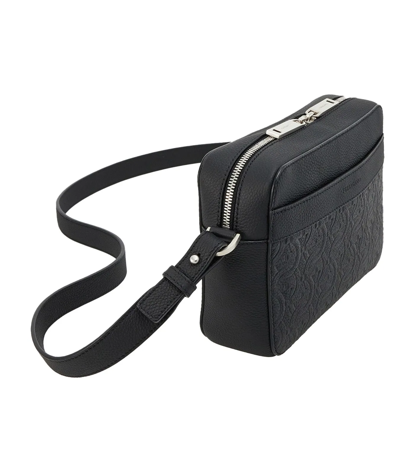 Crossbody Bag Calfskin Black