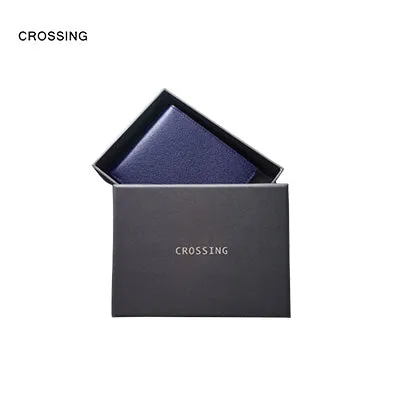 Crossing Infinite Slim Leather Wallet With Coin Pocket [5 Card Slots] RFID