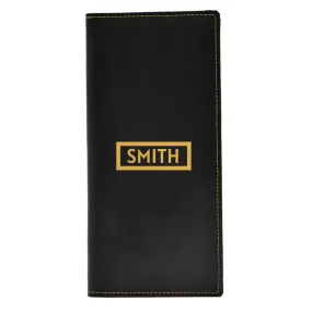 Customised  Mens Travel Wallet Passport Cover Organiser - Add Name