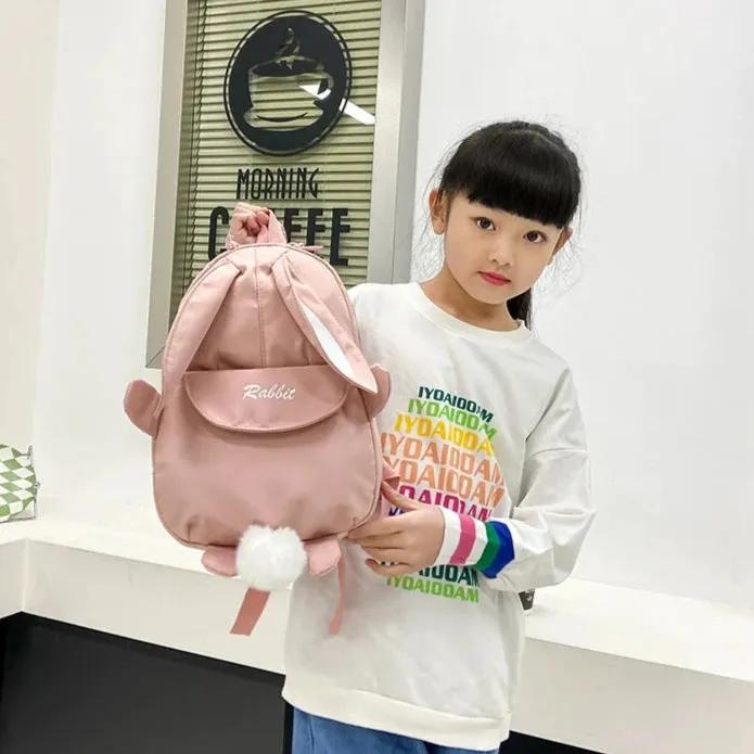 Cute Cartoon Bunny Ears Backpack for Kids - Back to School Collection