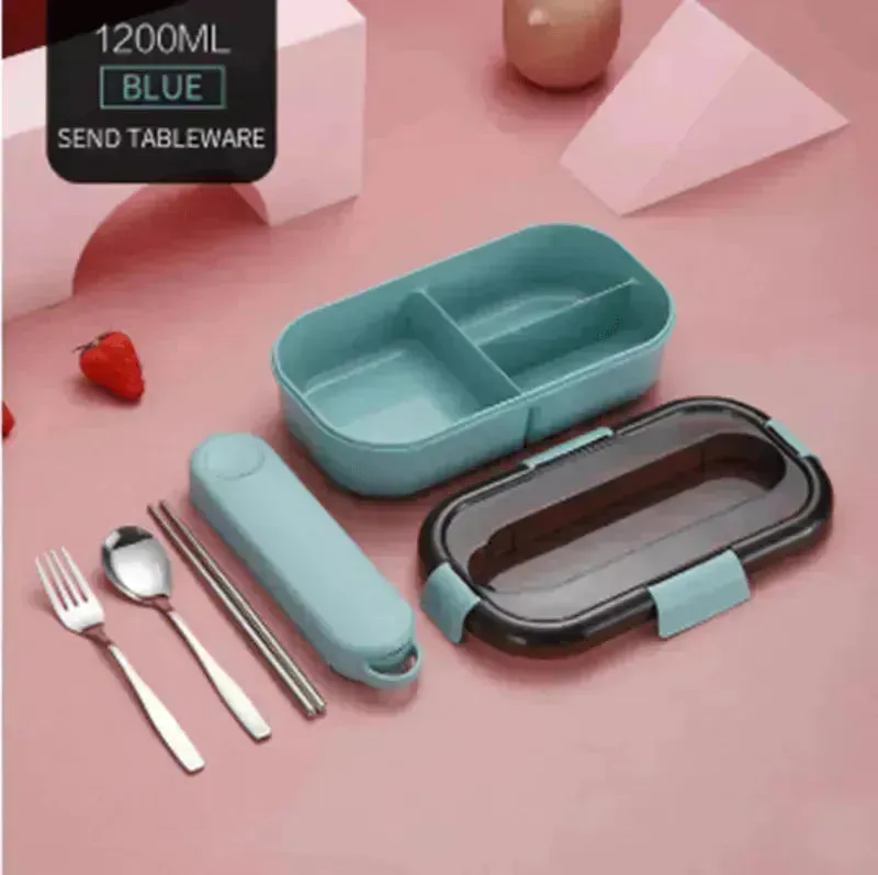 Cutlery Lunch Box Set Lunch Box Can Be Microwave Heated