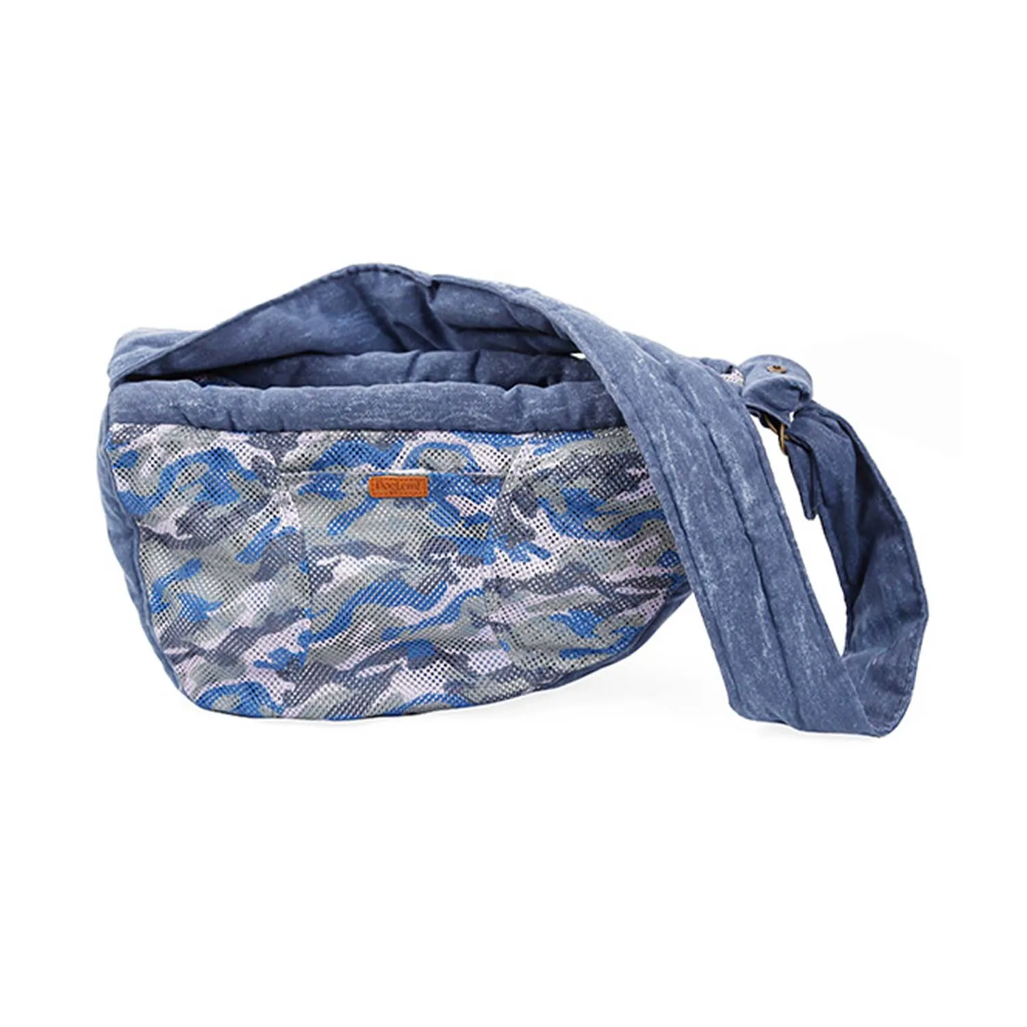 Doglemi Camouflage Pet Sling Bag (Blue)