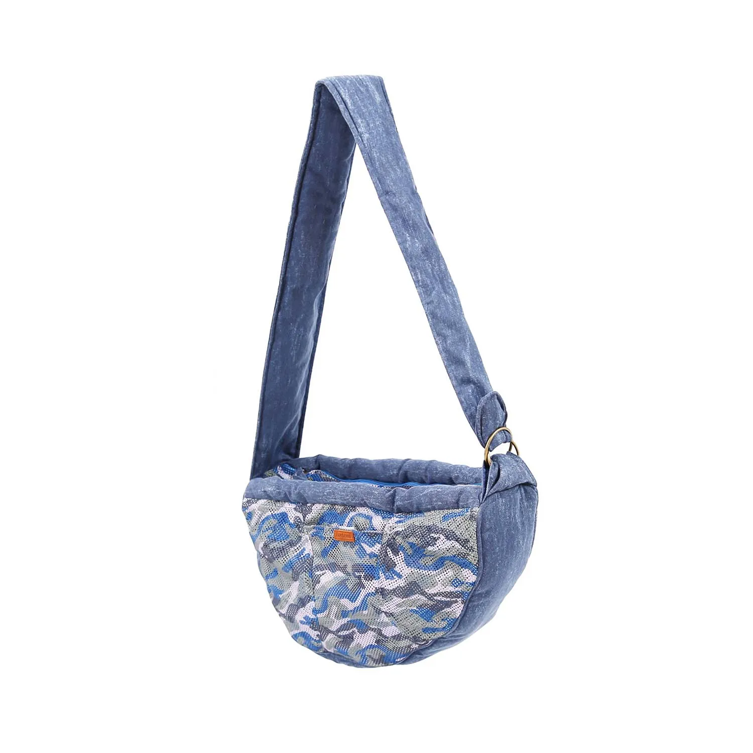 Doglemi Camouflage Pet Sling Bag (Blue)