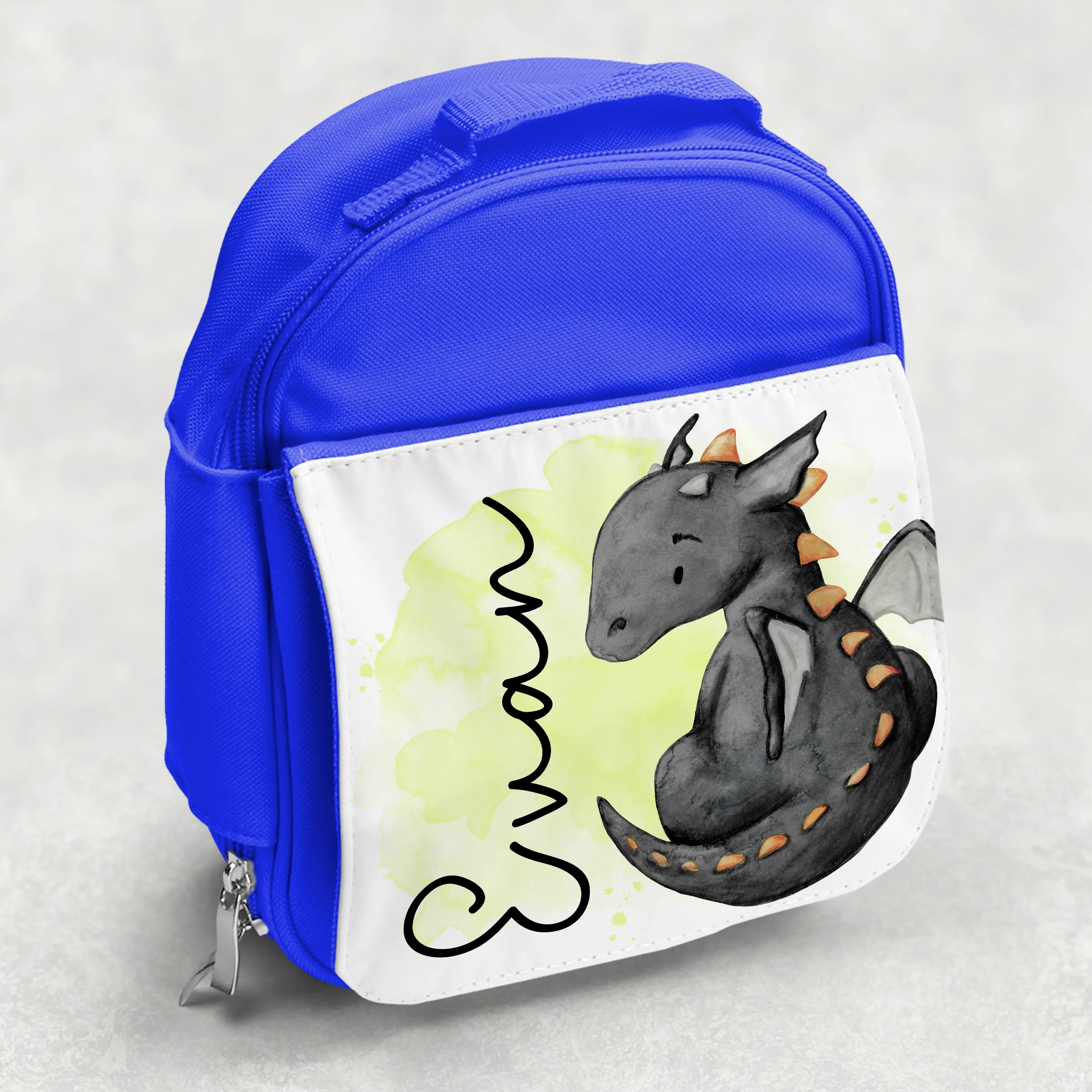 Dragon Personalised Kids Insulated Lunch Bag