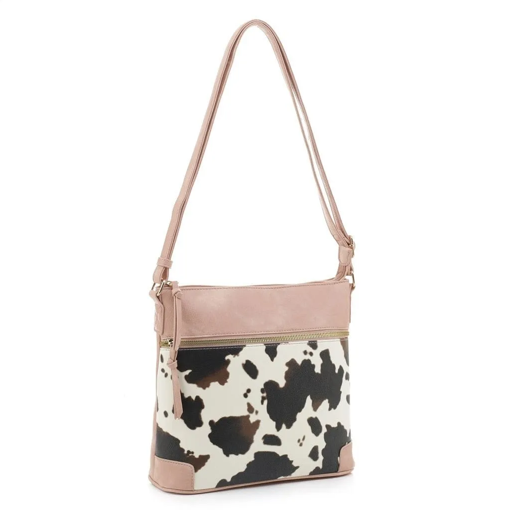 EJ91479C Cow Crossbody