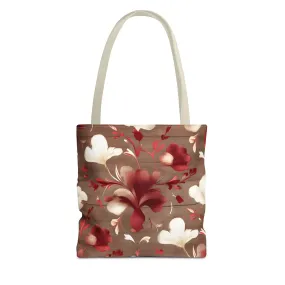 Elegant Floral Tote Bag - Stylish Carryall, Perfect for Shopping, Beach Trips, & Daily Errands - Gift for Her, Mother's Day