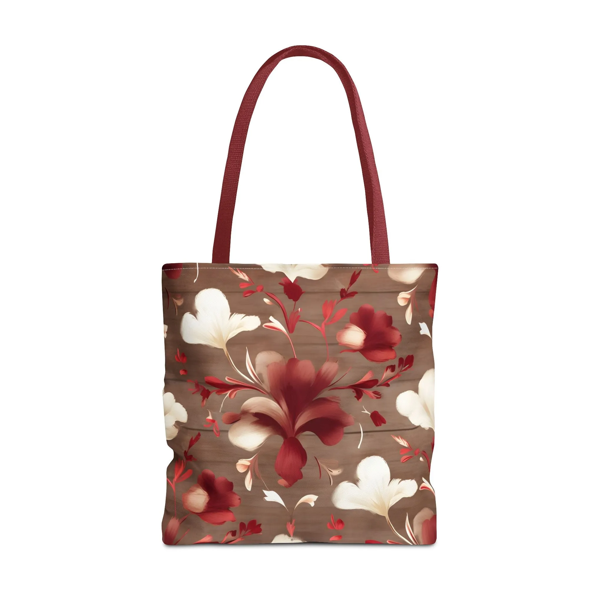 Elegant Floral Tote Bag - Stylish Carryall, Perfect for Shopping, Beach Trips, & Daily Errands - Gift for Her, Mother's Day