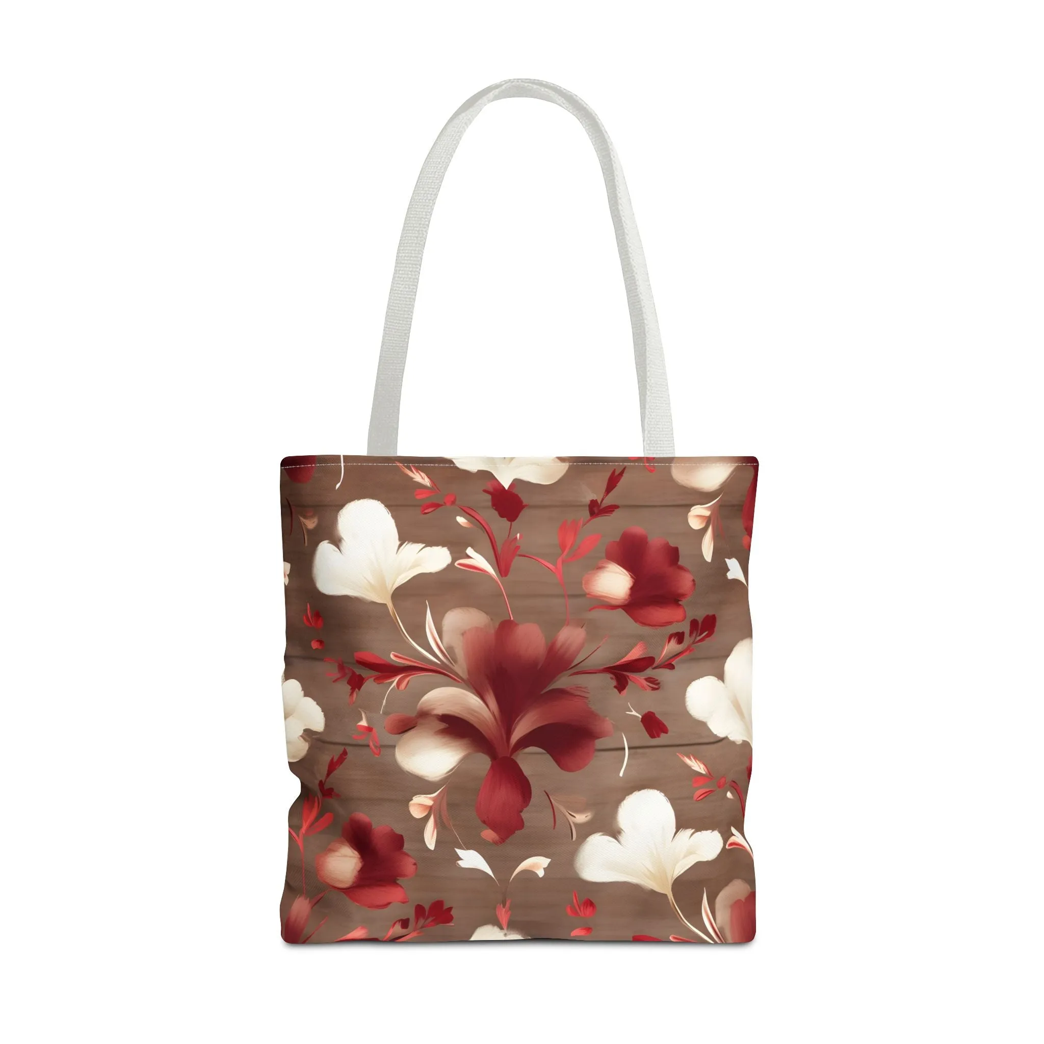 Elegant Floral Tote Bag - Stylish Carryall, Perfect for Shopping, Beach Trips, & Daily Errands - Gift for Her, Mother's Day