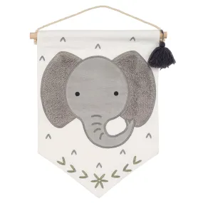 Elephant Canvas Banner Wall Art