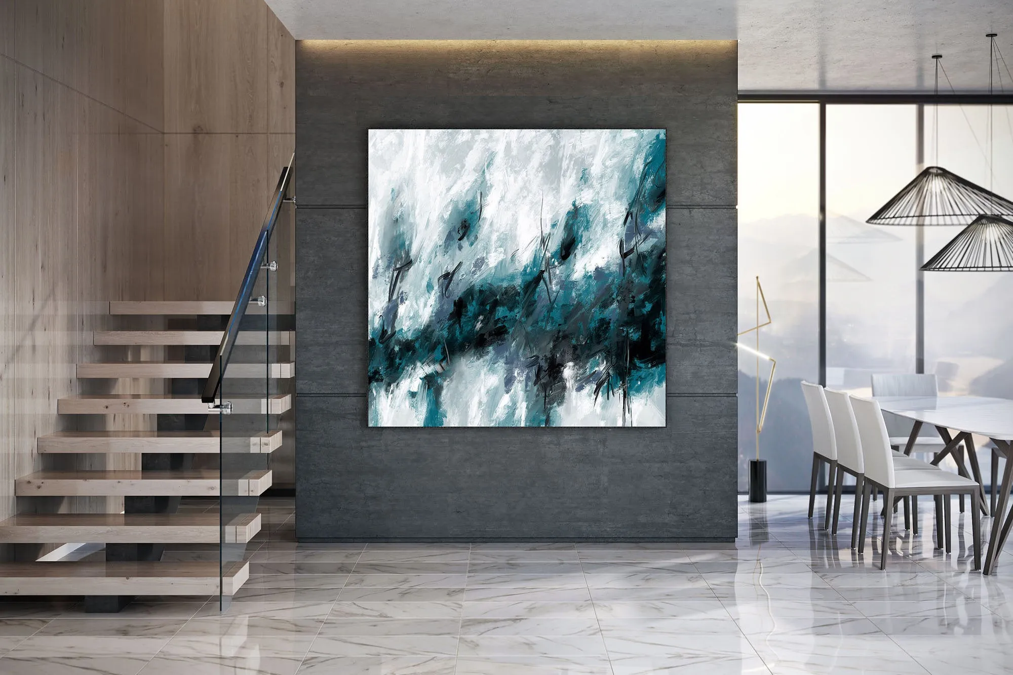 Extra Large Wall Art Textured Painting Original Painting Fp067