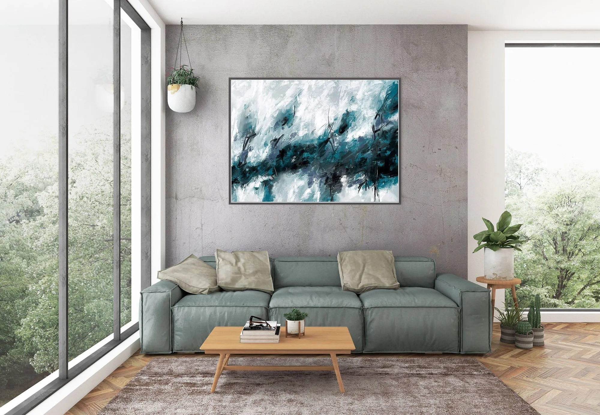 Extra Large Wall Art Textured Painting Original Painting Fp067