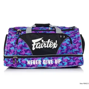 Fairtex BAG2 Purple Camo Heavy Duty Gym Bag