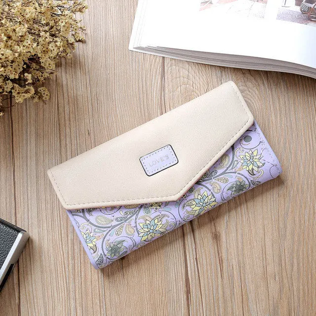 Fashion Clutch Pencil Phone Zipper PU Leather Change For Lady Girl Women Coin Purse Case Holder Wallet Female Bag Pouch Brand