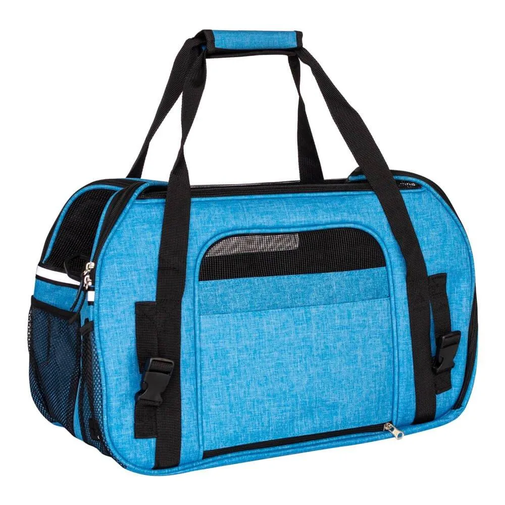 Fauna® Dog Cat Comfort Carrier - Sky Blue